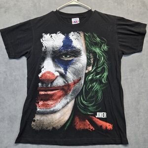 Black Joker Double Sided Graphic Tee